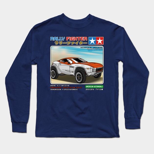 4x4 Rally Fighter Off-Road Crossover Long Sleeve T-Shirt by Guyvit